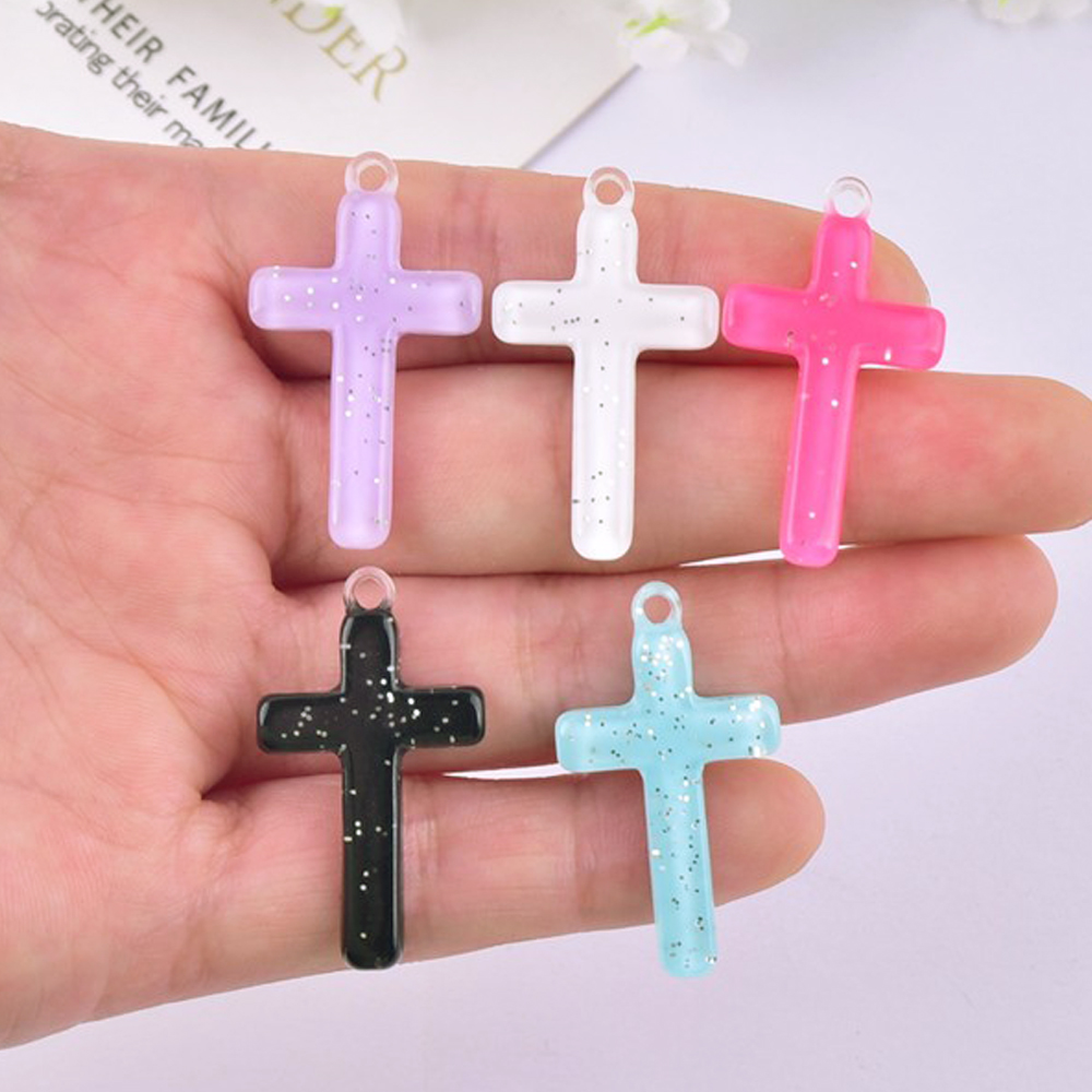6 個 DIY イヤリングペンダントフラットバック樹脂クロス - Body Jewelry Y2K のレビューと価格