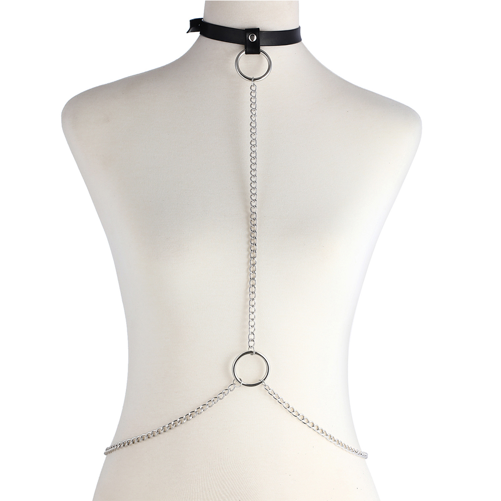 セクシーなボディチェーンハーネス、ゴスチェーン、女性用ゴシッ - Body Jewelry Harness のレビューと価格