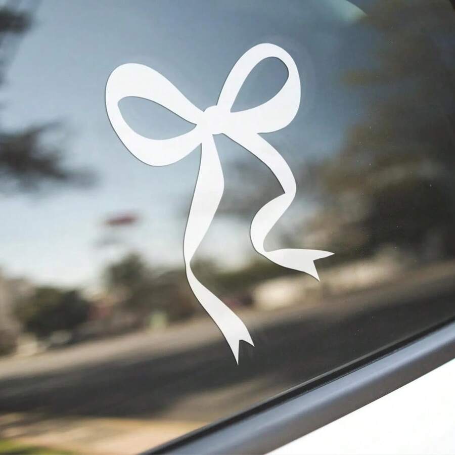 1個入りボウカーデカール、車の装飾用ビニール製ガーリーボウノ - Body Jewelry Rings のレビューと価格