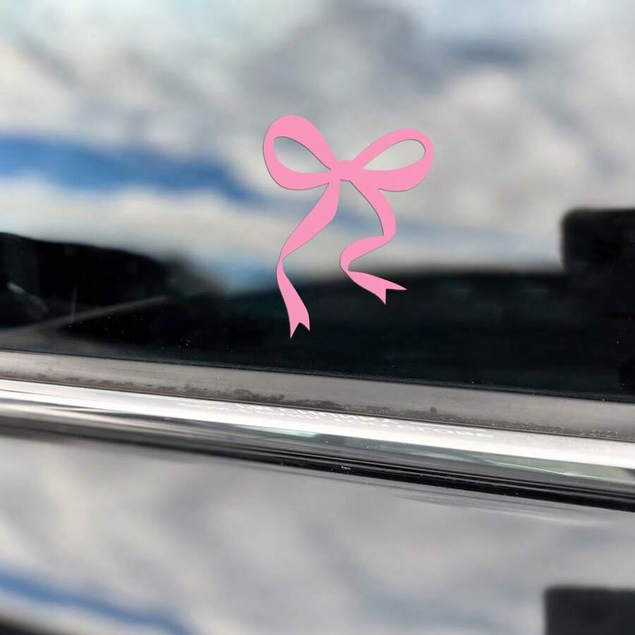 1個入りボウカーデカール、車の装飾用ビニール製ガーリーボウノ - Body Jewelry Rings のレビューと価格