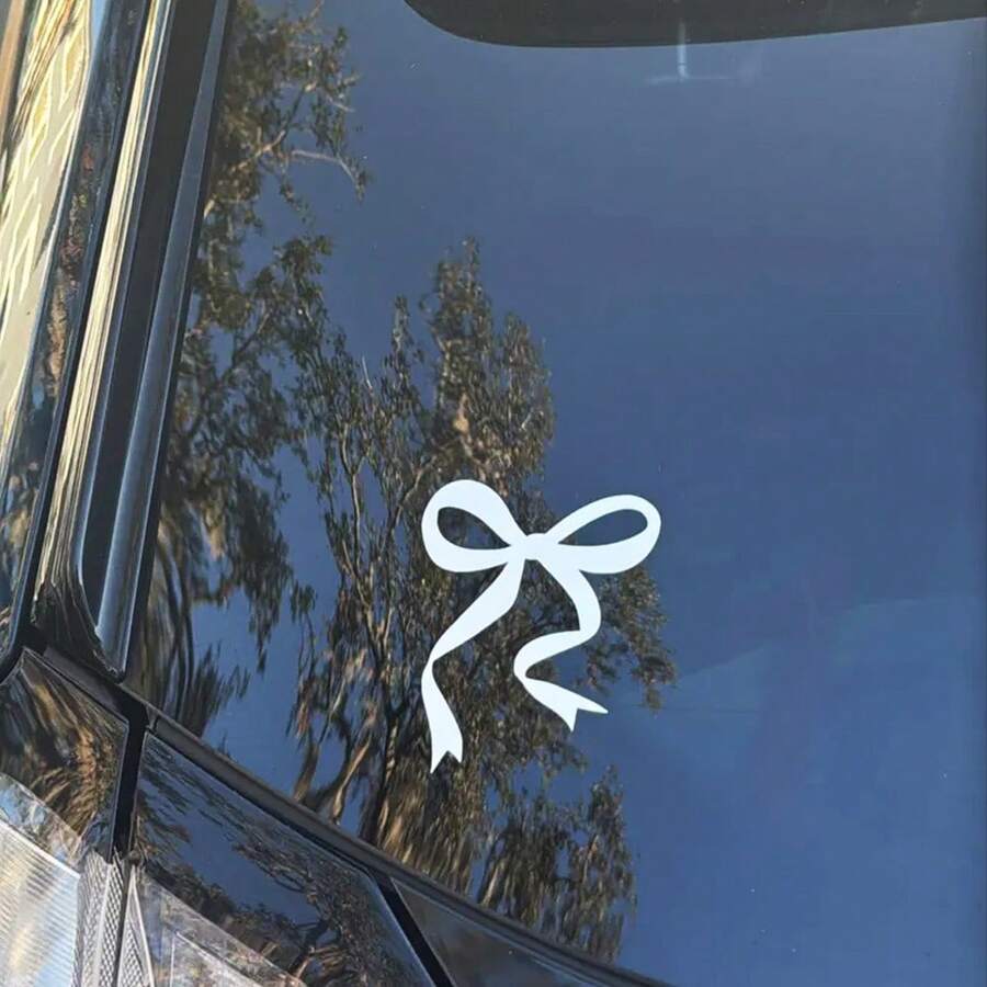 1個入りボウカーデカール、車の装飾用ビニール製ガーリーボウノ - Body Jewelry Rings のレビューと価格