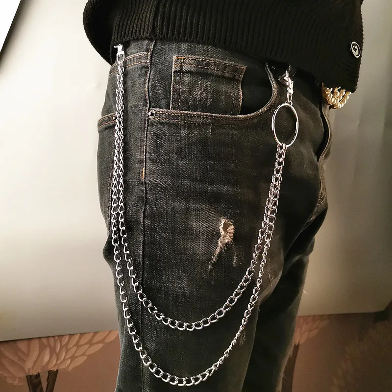 金属製ベルトチェーン、ヒップホップ、ロック、パンク風、フック - Body Jewelry Rings のレビューと価格