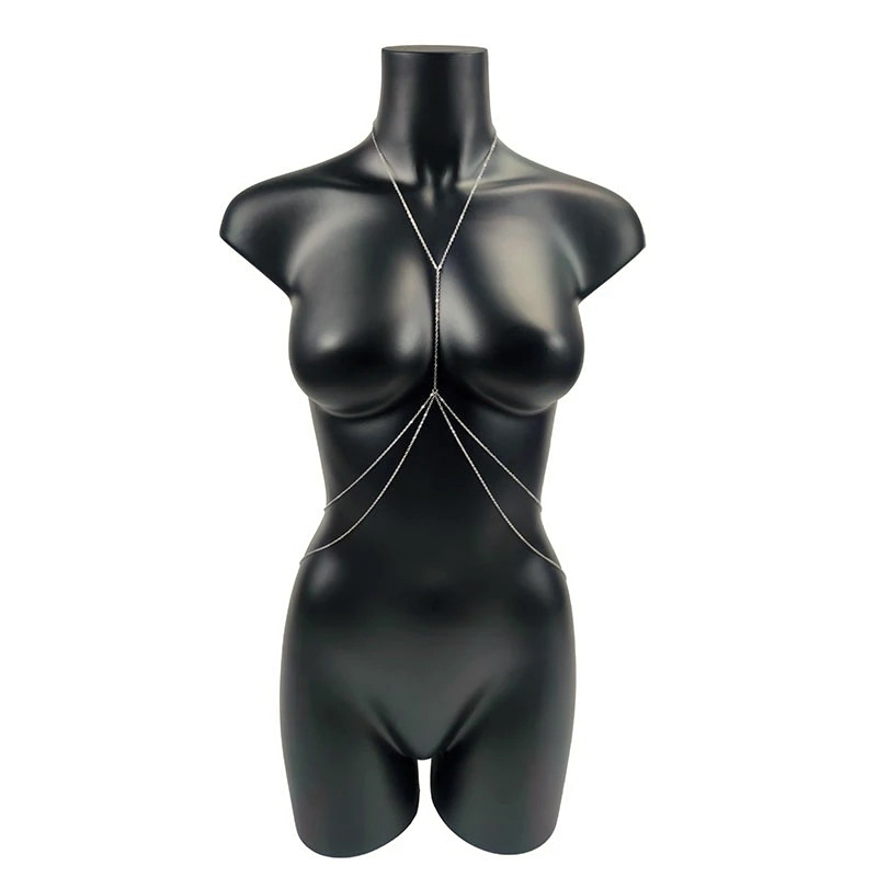 ボディジュエリーセクシーな胸チェーンビキニベリーチェーン女性 - Body Jewelry Harness のレビューと価格