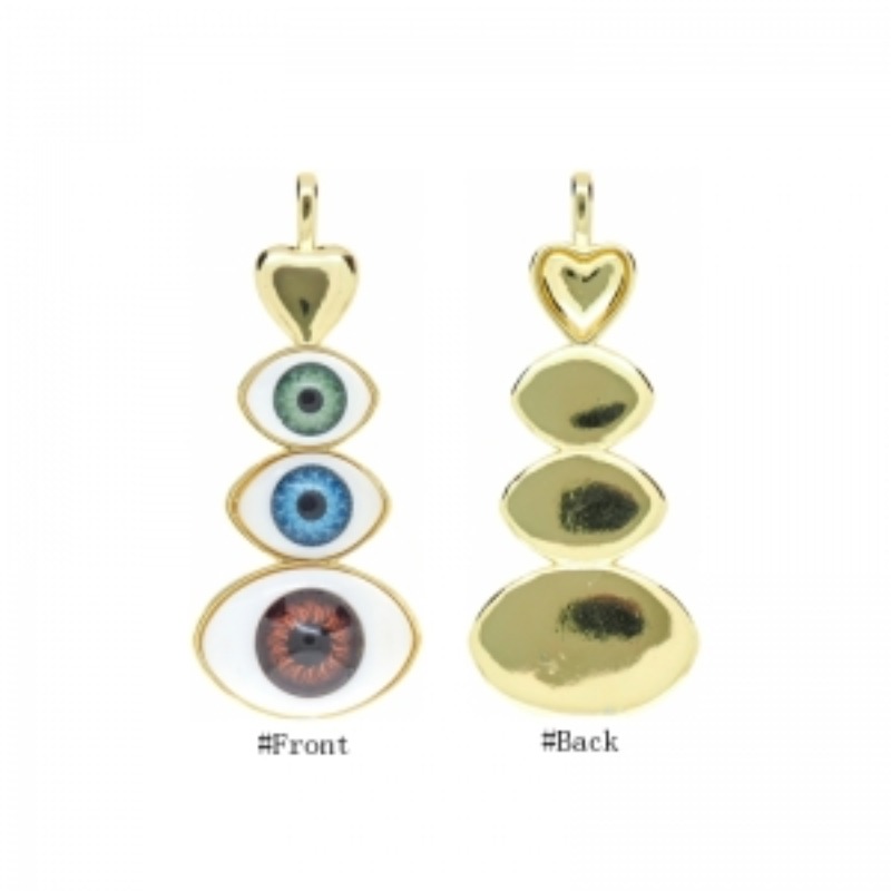イスラム教メタルゴールドカラージュエリー銅ペンダント宗教的邪 - Body Jewelry Y2K のレビューと価格