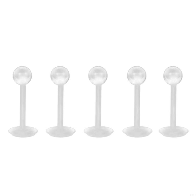 簡単にきれいなアクリルピアスリング防水性と耐腐食性の低メンテ - Body Jewelry For Sensitive Skin のレビューと価格