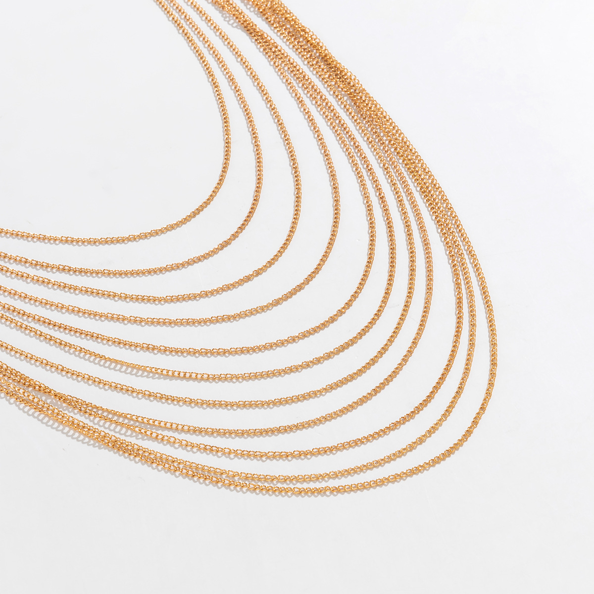 クラシック多層タッセルボディチェーン女性 2023 クリエイ - Body Jewelry Harness のレビューと価格