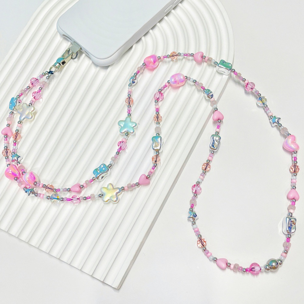 HERLOOK パステル Y2K ハートスター ビーズ付き携 - Body Jewelry Y2K のレビューと価格