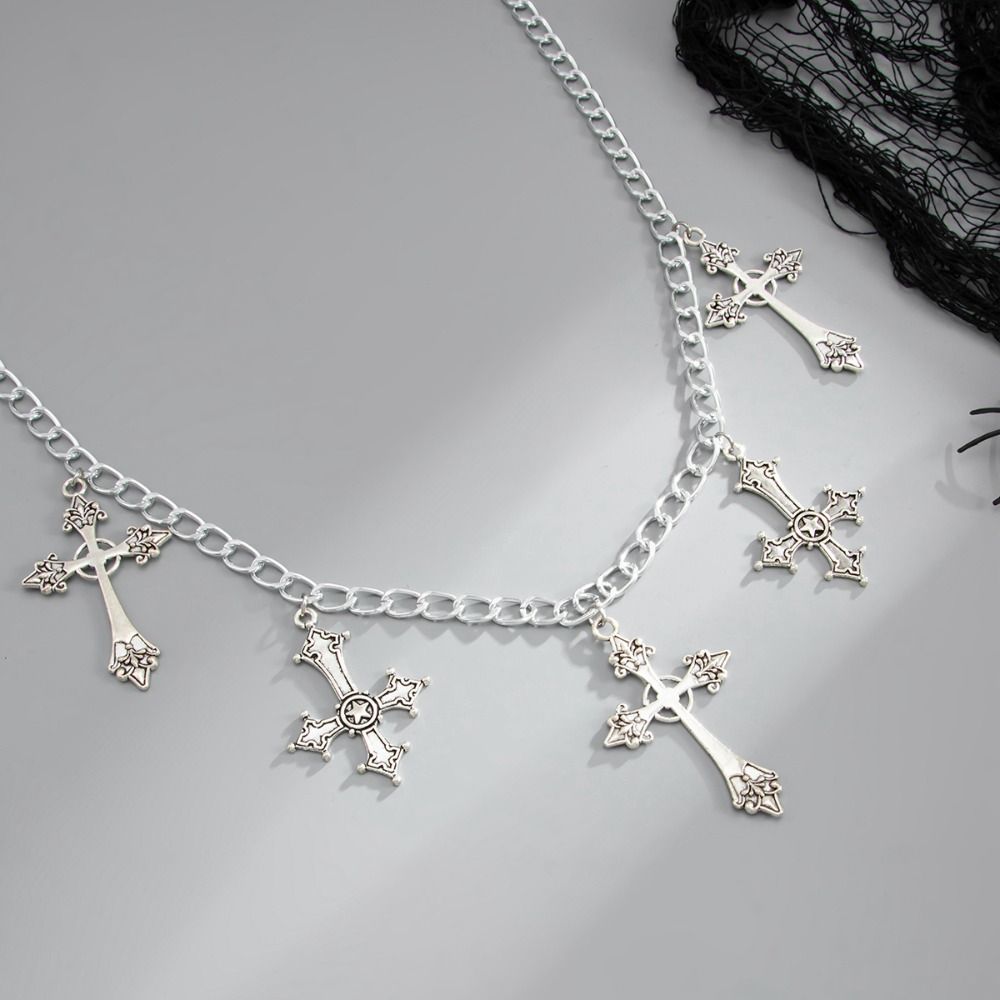 ヴィンテージパンクウエストチェーン、Y2K風中空クロスウエス - Body Jewelry Y2K のレビューと価格