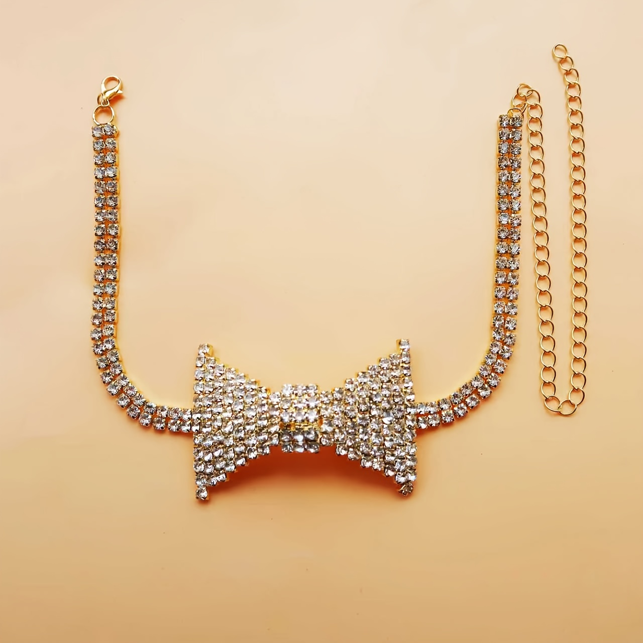 絶妙でエレガントなラインストーンネックチェーン,ファッショナ - Body Jewelry Chains のレビューと価格
