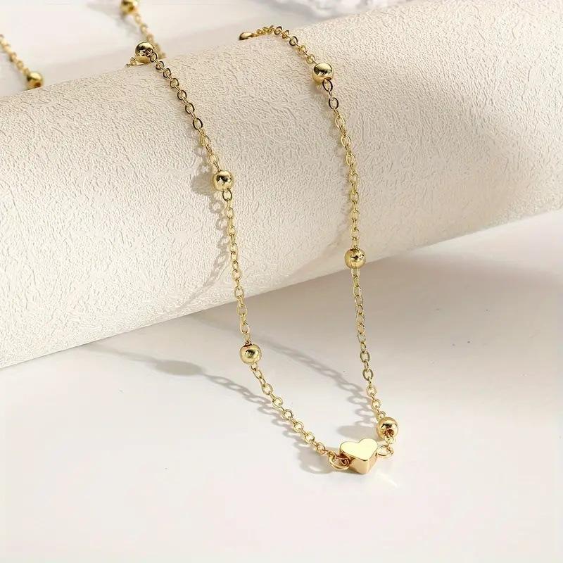 女の子用シンプルハートビーズベリーチェーン、女性用ファッショ - Body Jewelry Chains のレビューと価格