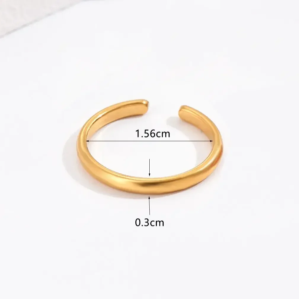 1個入り レディース つま先リング 調節可能 ステンレス製  - Body Jewelry Rings のレビューと価格