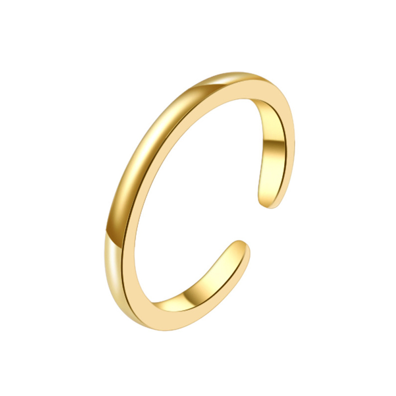 トリオセット レディース トゥリング、18K金メッキ、サイズ - Body Jewelry Rings のレビューと価格