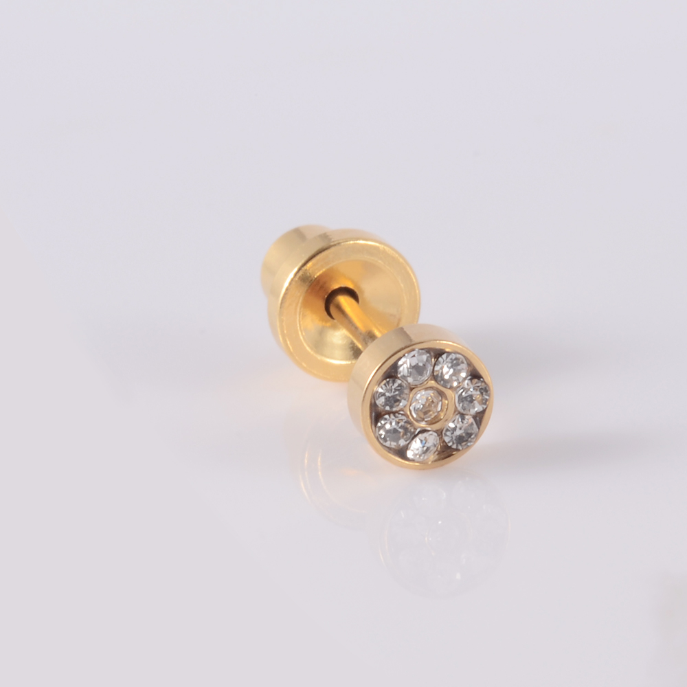 滅菌済み滅菌ピアスユニット,ヘリックス耳珠ピアスガン,穴なし - Body Jewelry Factory のレビューと価格