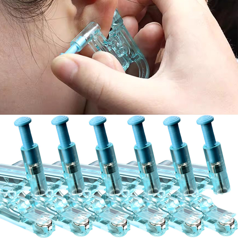 1/20個入り ブルー使い捨て耳ピアスガンキット 無菌安全  - Body Jewelry Factory のレビューと価格