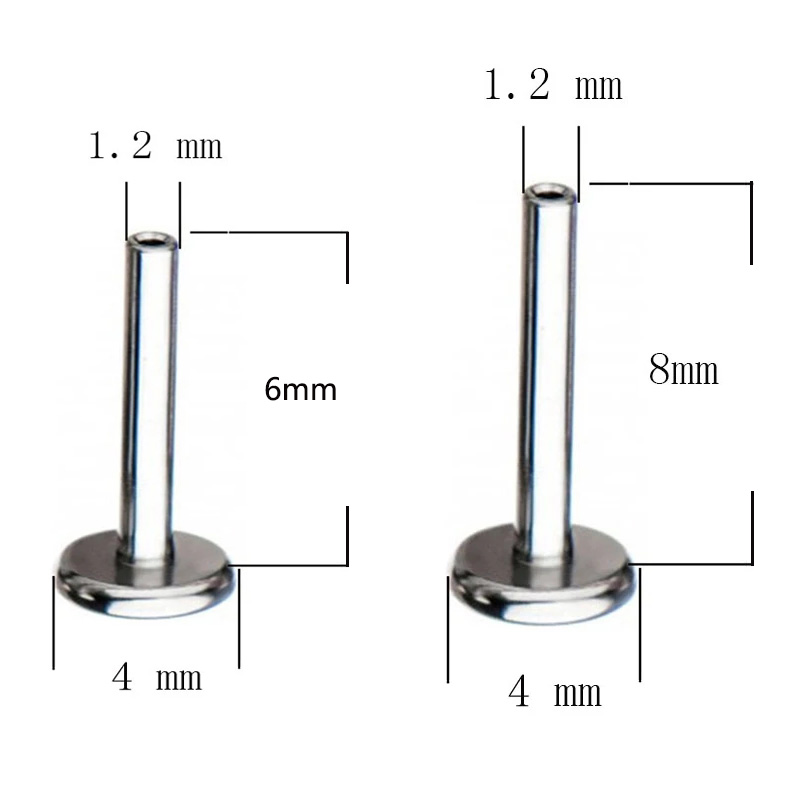 Astm f136-シェル付きチタンピアス,3 cz - Cluster Stud Ear のレビューと価格